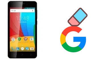 Come eliminare l'account Google su Prestigio Wize P3