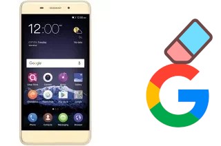 Come eliminare l'account Google su QMobile M6 Lite