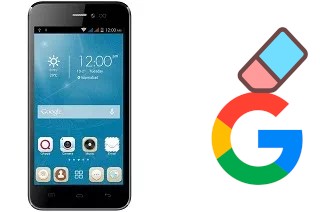 Come eliminare l'account Google su QMobile Noir i5i