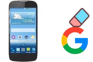 Come eliminare l'account Google su QMobile Linq X300