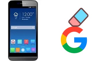 Come eliminare l'account Google su QMobile Noir LT250