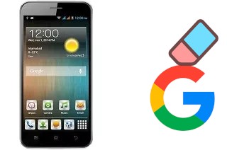 Come eliminare l'account Google su QMobile Noir A75