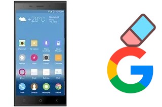 Come eliminare l'account Google su QMobile Noir Z5