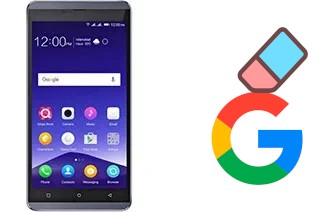 Come eliminare l'account Google su QMobile Noir Z9 Plus