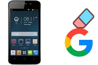 Come eliminare l'account Google su QMobile Noir X35