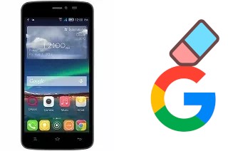 Come eliminare l'account Google su QMobile Noir X400