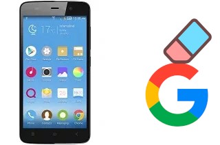 Come eliminare l'account Google su QMobile Noir X450