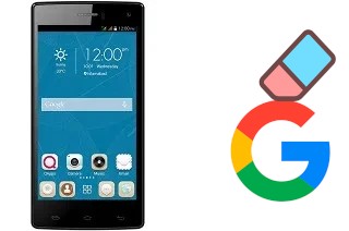 Come eliminare l'account Google su QMobile Noir X550