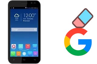 Come eliminare l'account Google su QMobile Noir X600