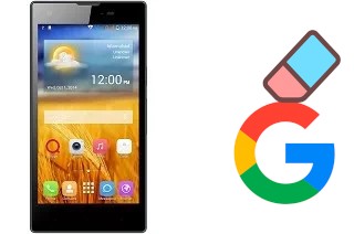 Come eliminare l'account Google su QMobile Noir X700