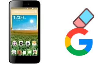 Come eliminare l'account Google su QMobile Noir X800