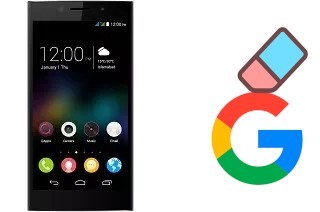 Come eliminare l'account Google su QMobile Noir X950