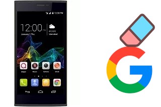 Come eliminare l'account Google su QMobile Noir Z8 Plus