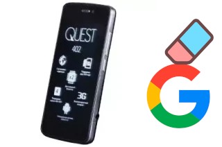 Come eliminare l'account Google su Qumo QUEST 402