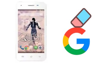 Come eliminare l'account Google su Qumo Quest 406