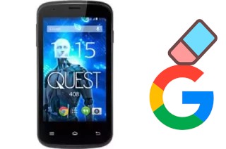 Come eliminare l'account Google su Qumo Quest 408