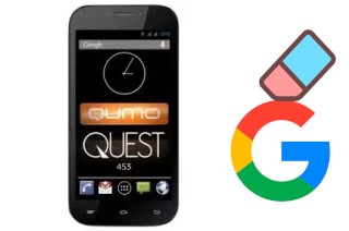 Come eliminare l'account Google su Qumo QUEST 453