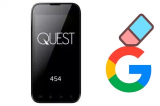 Come eliminare l'account Google su Qumo QUEST 454