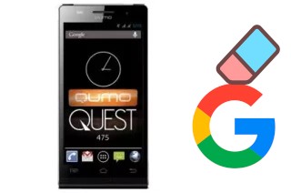 Come eliminare l'account Google su Qumo QUEST 475