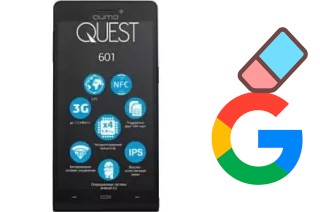 Come eliminare l'account Google su Qumo Quest 601