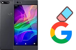 Come eliminare l'account Google su Razer Phone