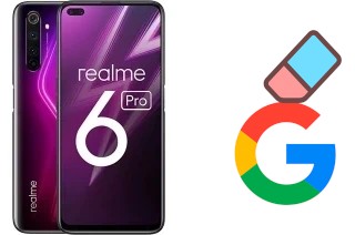 Come eliminare l'account Google su Realme 6 Pro