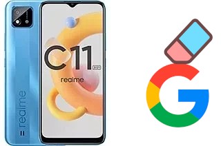 Come eliminare l'account Google su Realme C11 (2021)