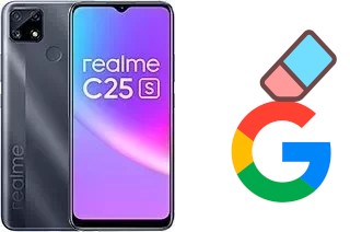 Come eliminare l'account Google su Realme C25s