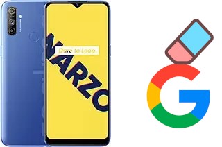 Come eliminare l'account Google su Realme Narzo 10A