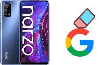 Come eliminare l'account Google su Realme Narzo 30 Pro 5G