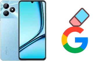 Come eliminare l'account Google su Realme Note 50