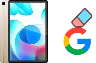 Come eliminare l'account Google su Realme Pad