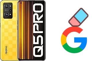 Come eliminare l'account Google su Realme Q5 Pro