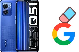 Come eliminare l'account Google su Realme Q5i