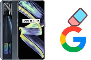 Come eliminare l'account Google su Realme X7 Max 5G