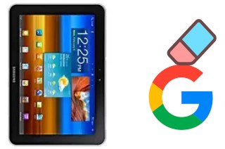 Come eliminare l'account Google su Samsung Galaxy Tab 8.9 4G P7320T