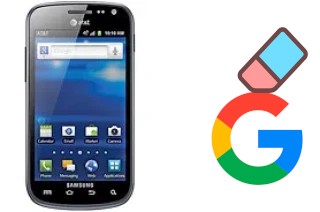 Come eliminare l'account Google su Samsung Exhilarate i577