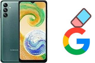 Come eliminare l'account Google su Samsung Galaxy A04s