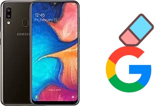 Come eliminare l'account Google su Samsung Galaxy A20