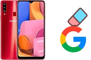 Come eliminare l'account Google su Samsung Galaxy A20s