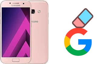 Come eliminare l'account Google su Samsung Galaxy A3 (2017)