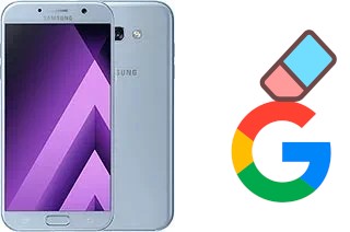 Come eliminare l'account Google su Samsung Galaxy A7 (2017)