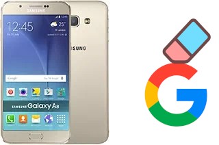 Come eliminare l'account Google su Samsung Galaxy A8 SM-A800F