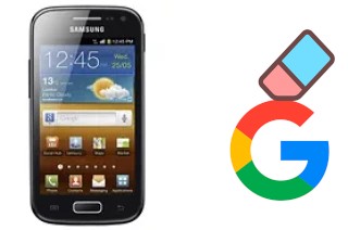 Come eliminare l'account Google su Samsung Galaxy Ace 2 I8160