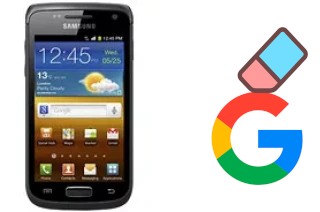 Come eliminare l'account Google su Samsung Galaxy W I8150