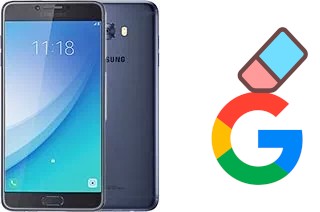 Come eliminare l'account Google su Samsung Galaxy C7 Pro