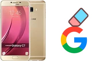 Come eliminare l'account Google su Samsung Galaxy C7