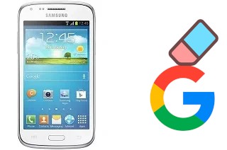 Come eliminare l'account Google su Samsung Galaxy Core I8260