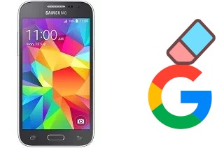 Come eliminare l'account Google su Samsung Galaxy Core Prime