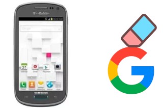 Come eliminare l'account Google su Samsung Galaxy Exhibit T599